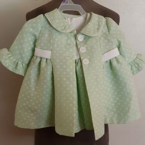 Two-piece Bonnie Baby Dress Set